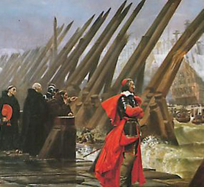 Richelieu at the Siege of La Rochelle’