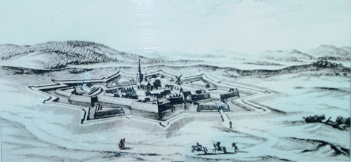 17th century engraving of Rocroi